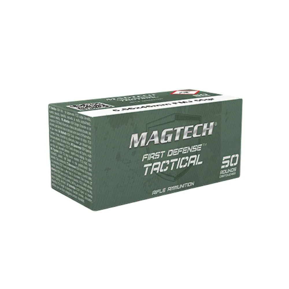 Magtech Rifle Ammunition M193 Ball 5.56 55 Grain 50-Rounds FMJ