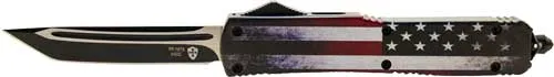 Templar Knife Slim OTF Full US Red / White / Blue 3.1 Tanto Blade