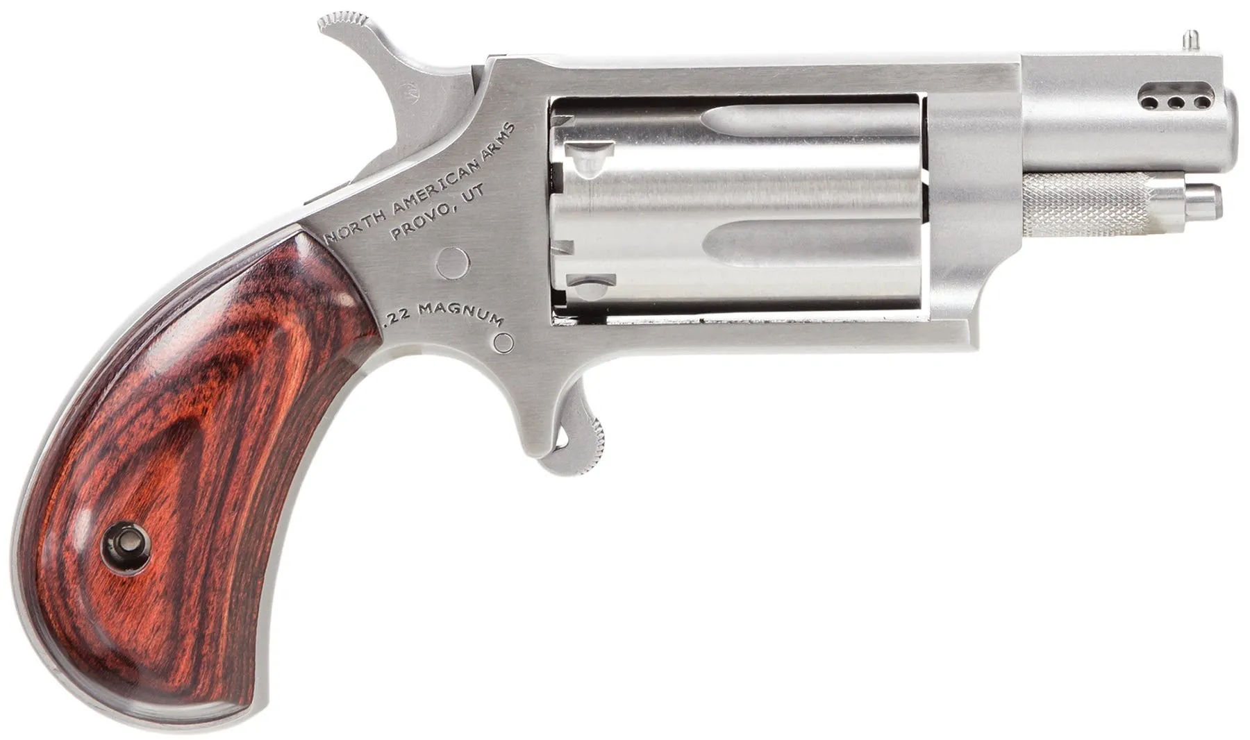 North American Arms Mini-Revolver Stainless .22 Mag 1.13 Barrel 5-Rounds