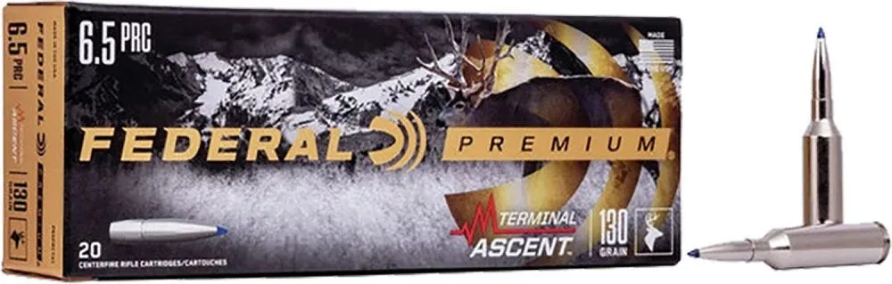 Federal Terminal Ascent 6.5 PRC 140 Grain 20-Rounds TA