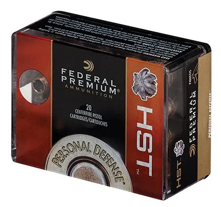 Federal Premium Personal Defense 9mm 124 Grain 20-Rounds HST