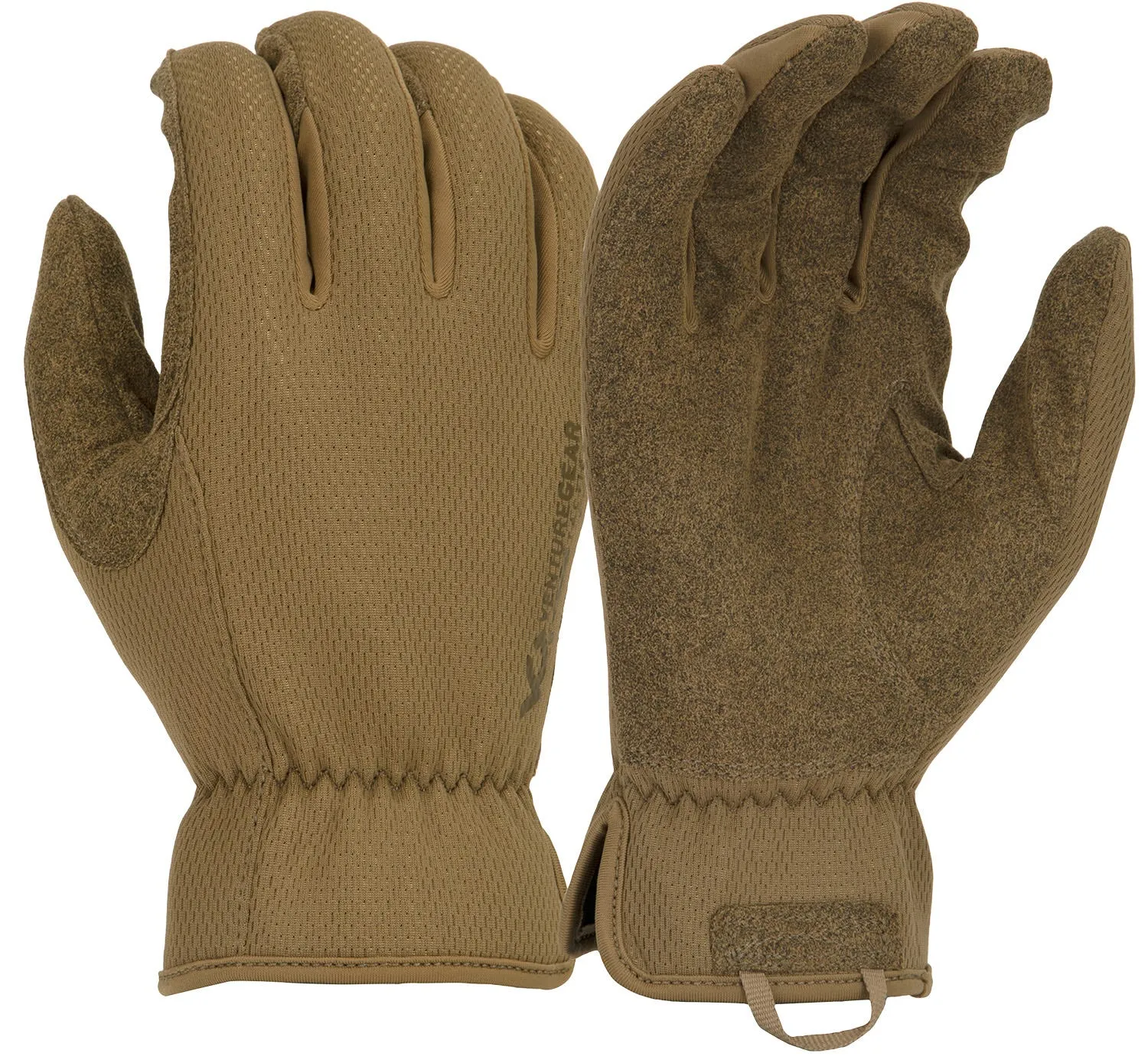Pyramex Venture Gear Tactical Operator Gloves Coyote Brown Medium
