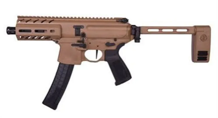 Sig Sauer MPX Coyote Tan 9mm 4.5 Barrel 35-Rounds