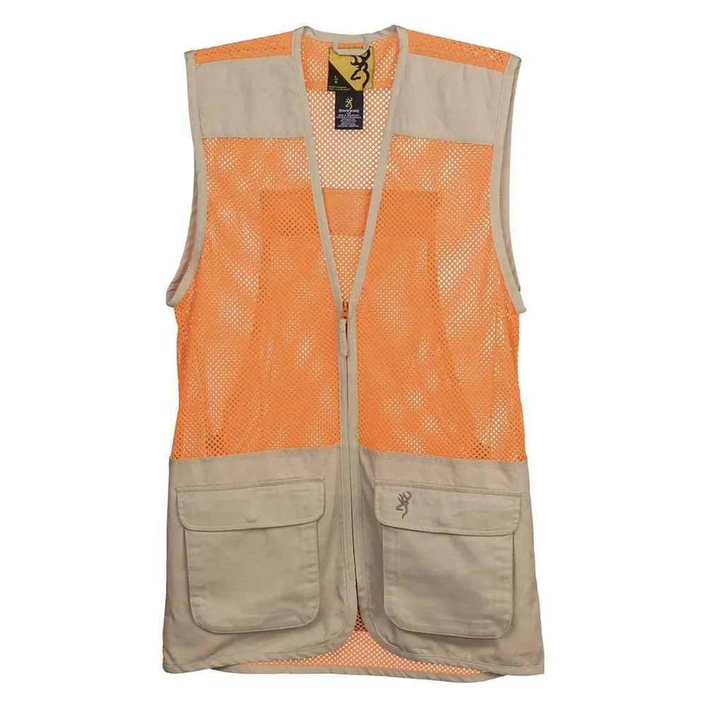 Browning Upland Dove Hunting Vest Blaze Orange 2XL