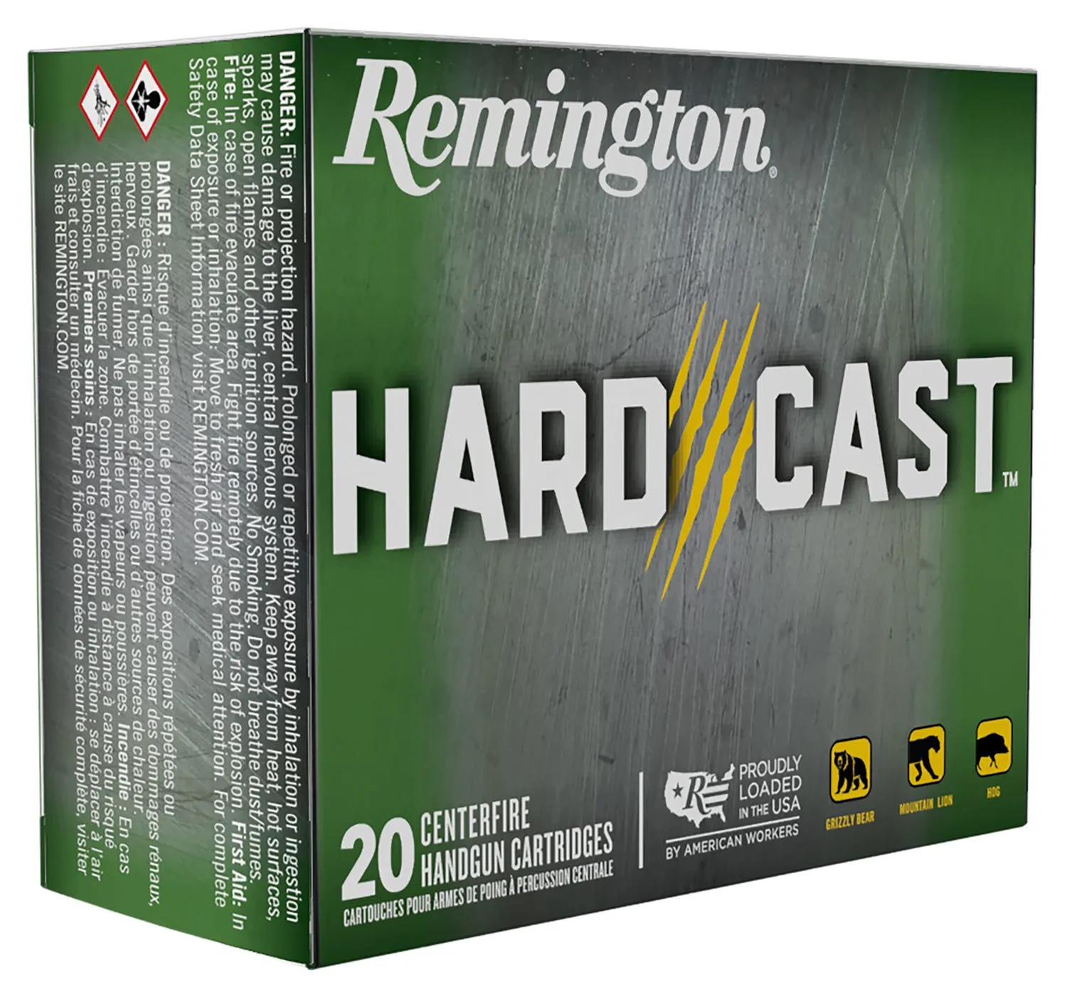 Remington Handgun Ammunition 9mm +P 147 Grain 20-Rounds HCLFN