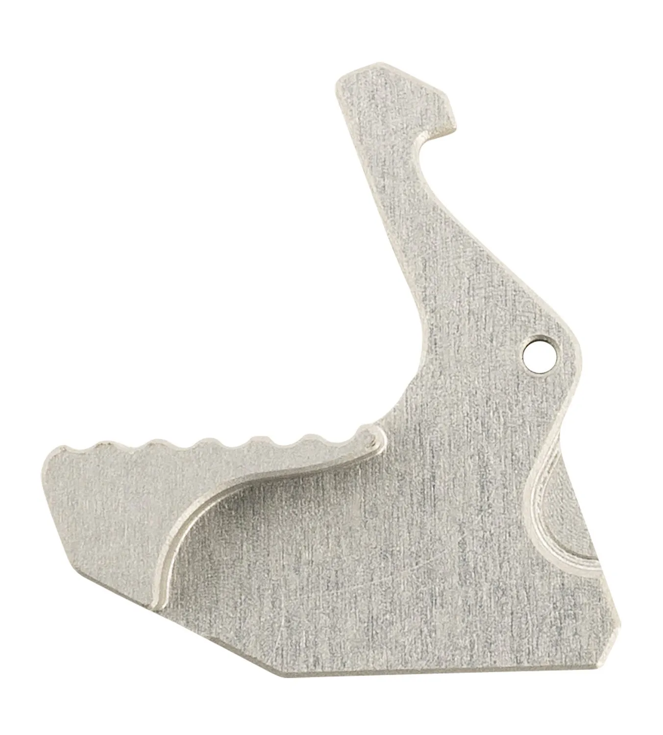 Rise Armament Extended Charging Handle Latch Silver