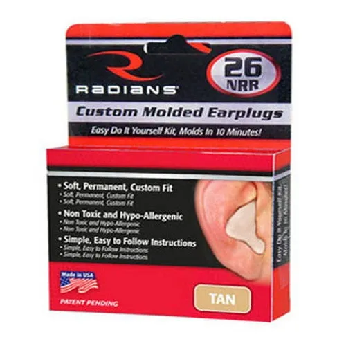 Radians Custom EarPlug Tan