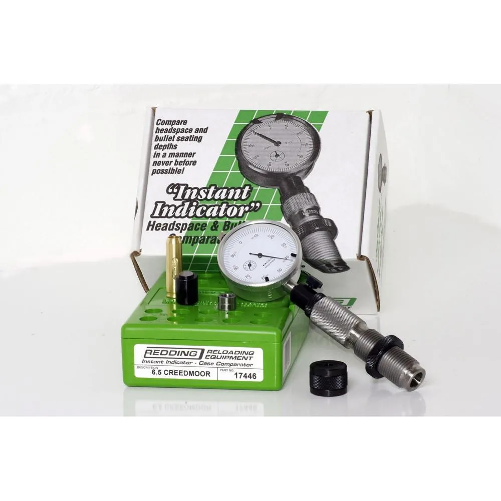 Redding Reloading Instant Indicator Headspace and Bullet Comparator 7mm PRC w/ Dial Indicator
