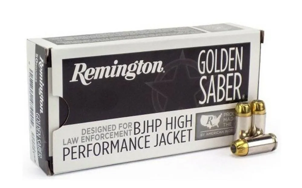 Remington Golden Saber Bonded 9mm 124 Grain 50-Rounds JHP