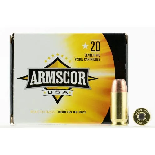 Armscor JHP 230 Grain Brass .45 ACP 20Rds