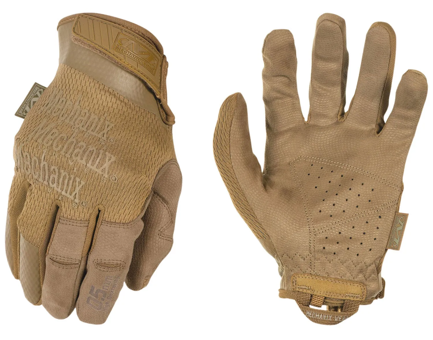Mechanix Specialty 0.5mm High Dexterity Coyote Tan Medium