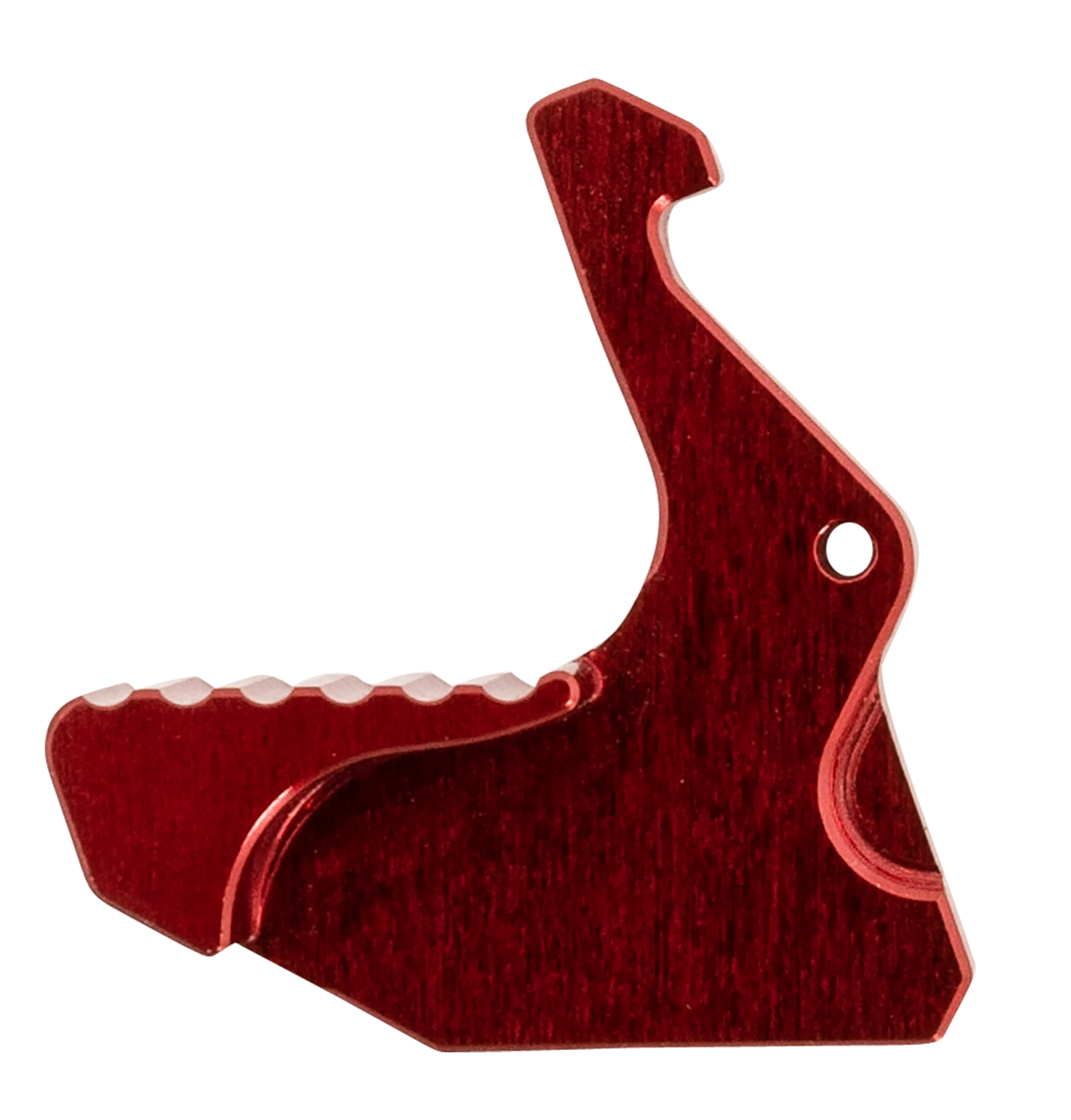 Rise Armament Charging Handle Latch Red Extended for Mil-Spec AR-Platform