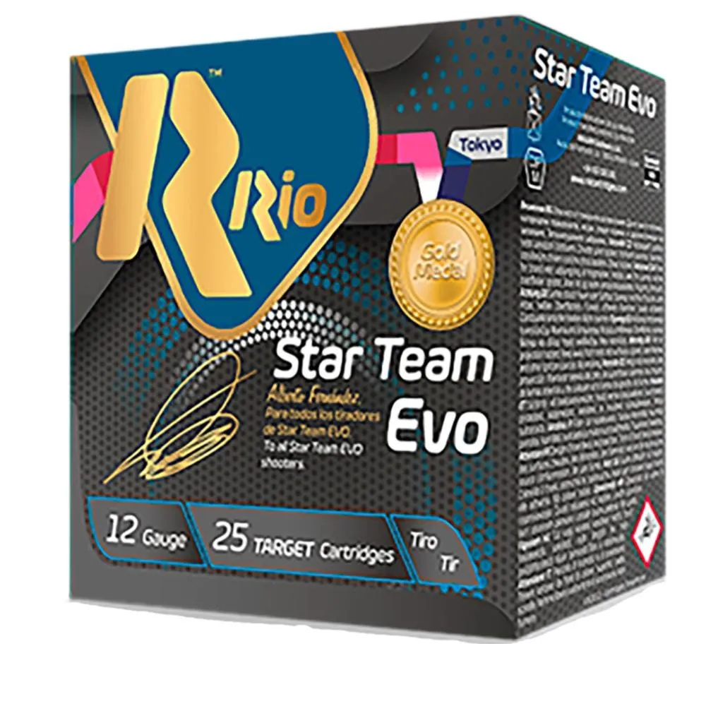 Rio Ammunition Star Team Evo 12 GA-2.75 #8.5 Shot 1 oz 25-Rounds