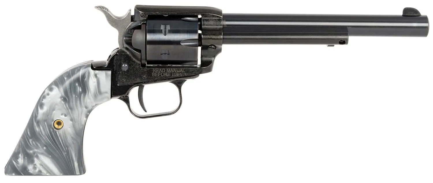 Heritage Firearms Rough Rider .22 LR 6.50 Barrel 6-Rounds Grey Pearl Grip