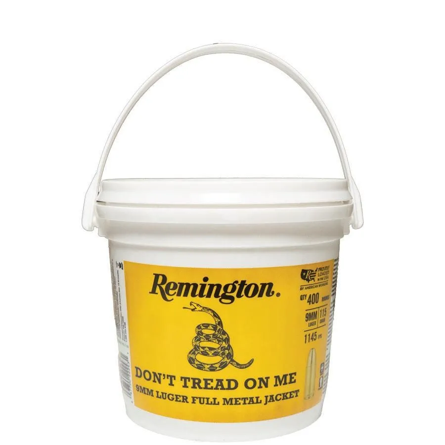 Remington UMC Don t Tread On Me 9mm 115 Grain 400-Rounds FMJ