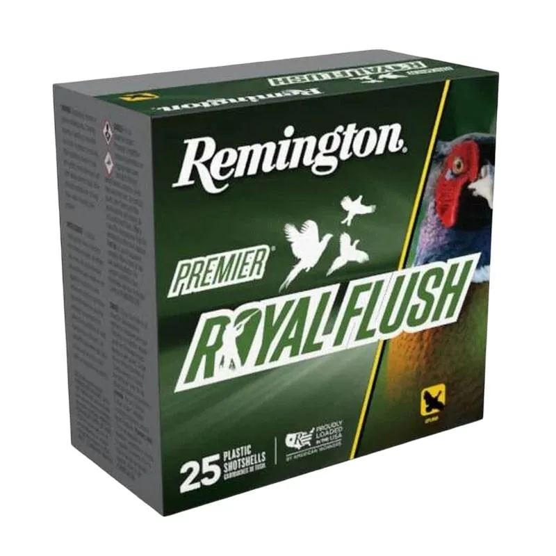 Remington Royal Flush 20 GA-3 #4 Shot 1 oz 25-Rounds