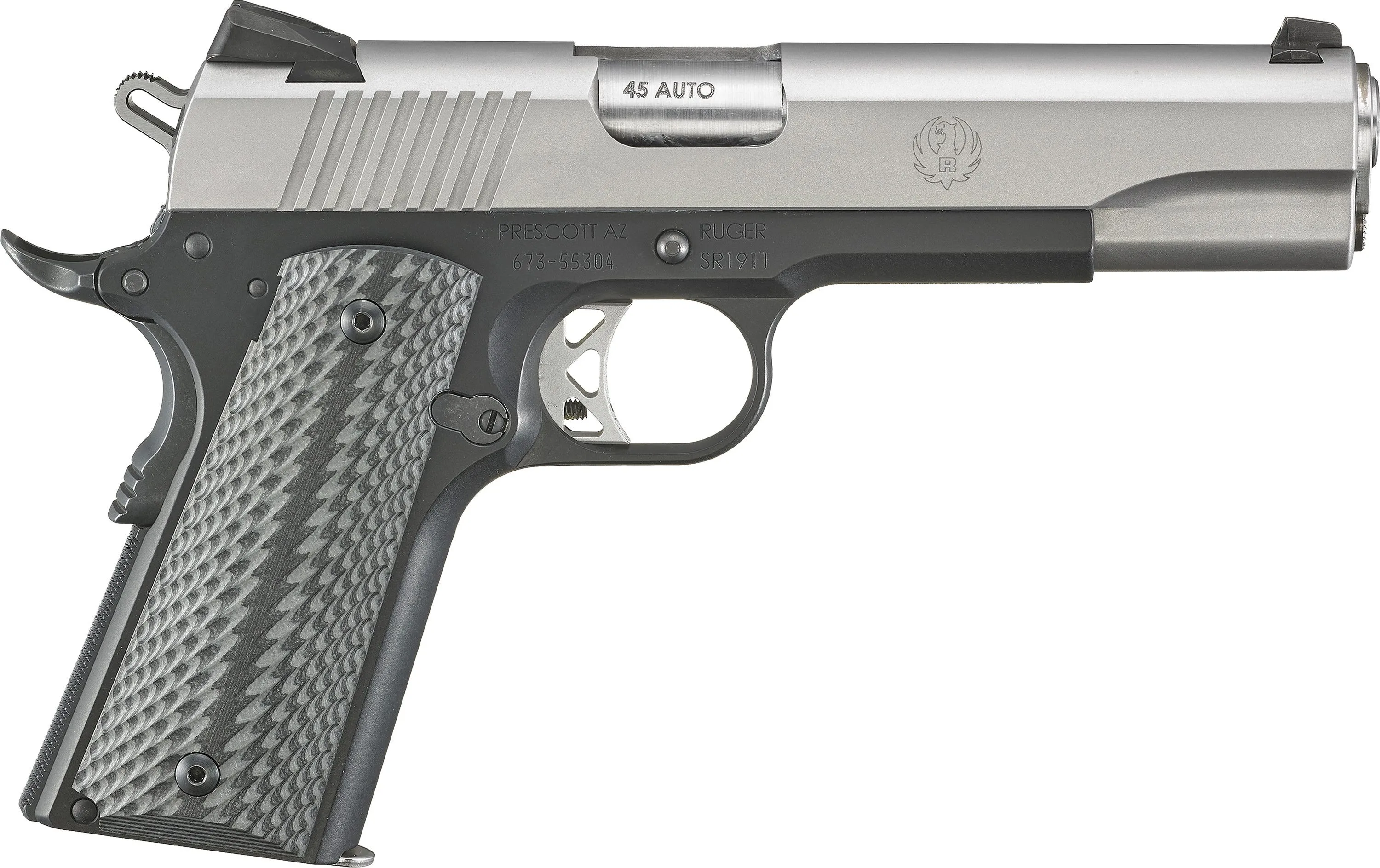 Ruger SR1911 Stainless .45 ACP 5 Barrel 8-Rounds