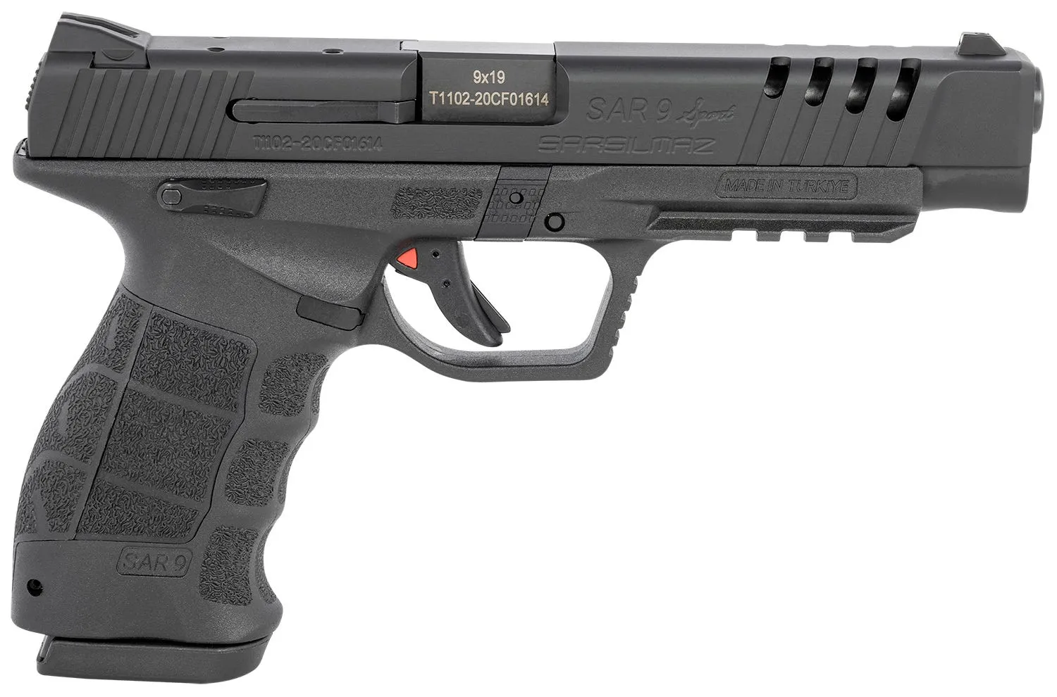 SAR USA SAR9 Sport 9mm 5.2 Barrel 17-Rounds 2 Mags