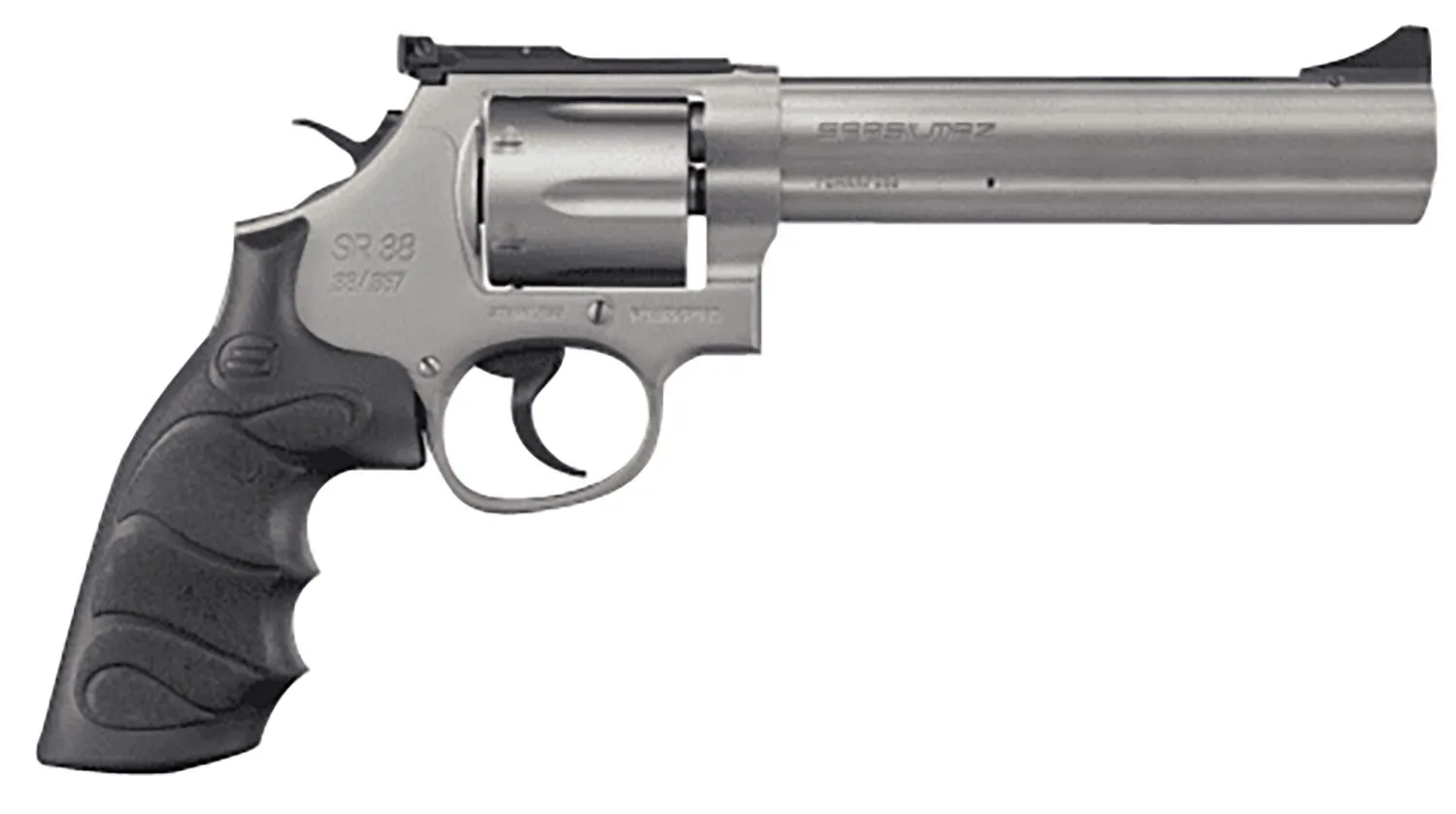 SAR USA SR 38 Stainless .38 SW / .357 Mag 6 Barrel 6-Rounds
