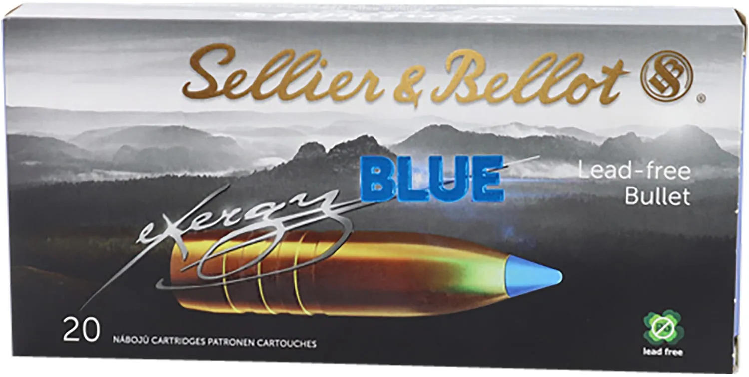 Sellier and Bellot eXergy Blue .308 Win 110 Grain 20-Rounds TAC-EX-Blue