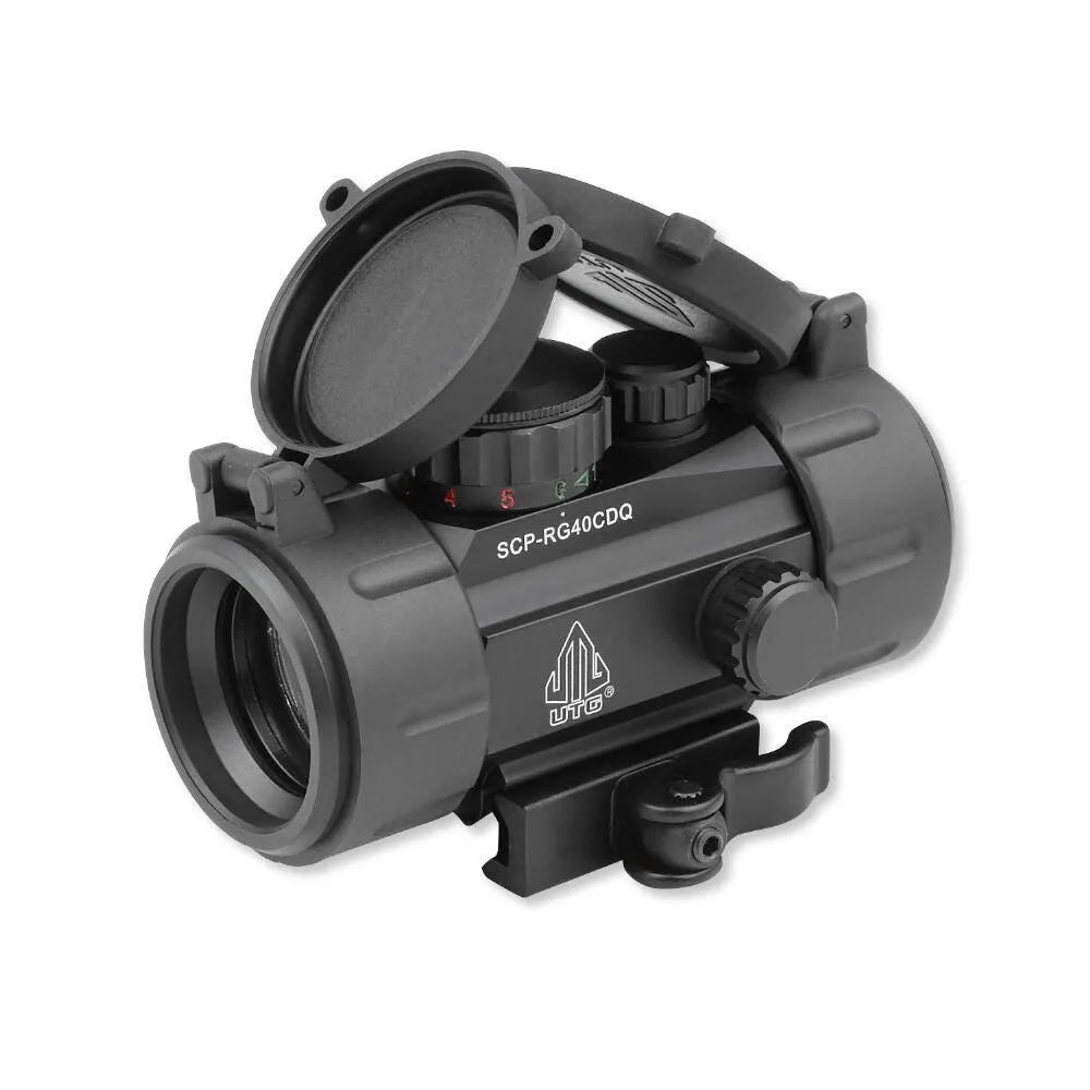 Leapers UTG Instant Target Aiming 3.8 Red/Green Dot Sight with Integral QD Mount