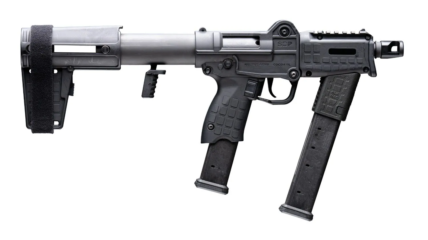 Kel-Tec SUB-SDP Kit 9mm 6 Barrel 27-Rounds w/ Mag Holder and Comp