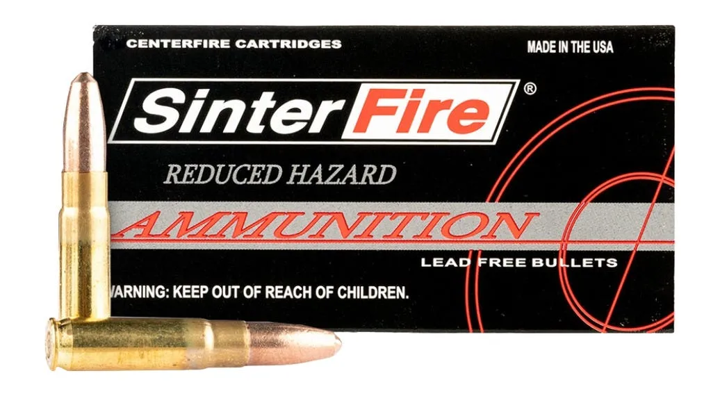 SinterFire Reduced Hazard Ammunition .300 AAC Blackout 110 Grain 50-Rounds Lead Free Frangible