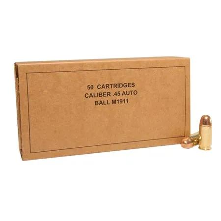 Winchester Military Service Grade .45ACP 230GR FMJ 50Rds