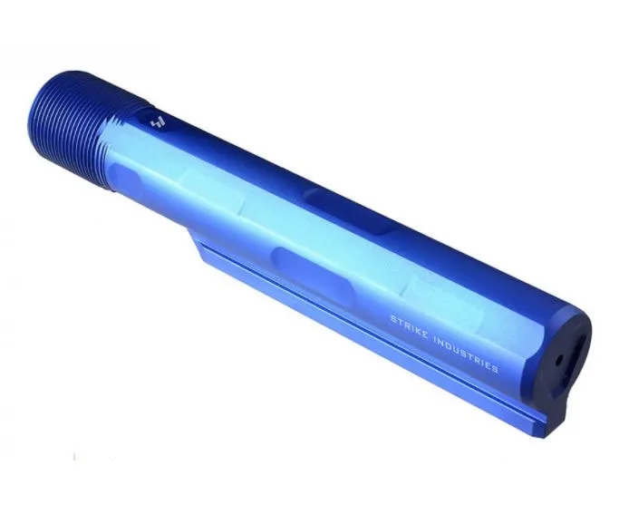 Strike Industries Advanced Receiver Extension Blue 7-Position Mil-Spec