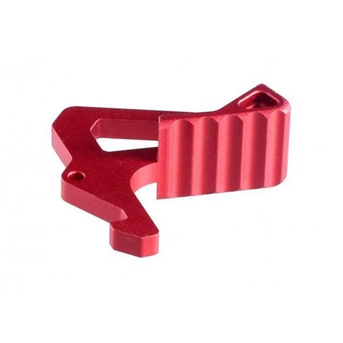 Strike Industries Extended Charging Handle Latch Red