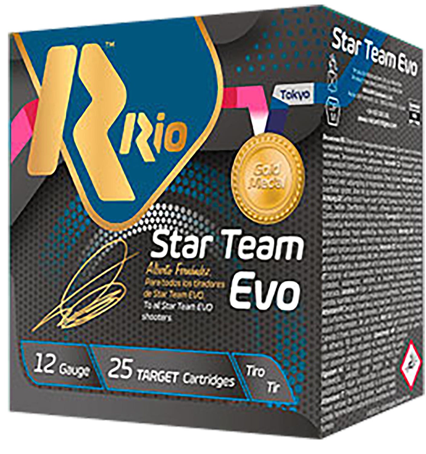 Rio Ammunition Star Team EVO 12 GA-2.75 #7.5 Shot 1 oz 25-Rounds