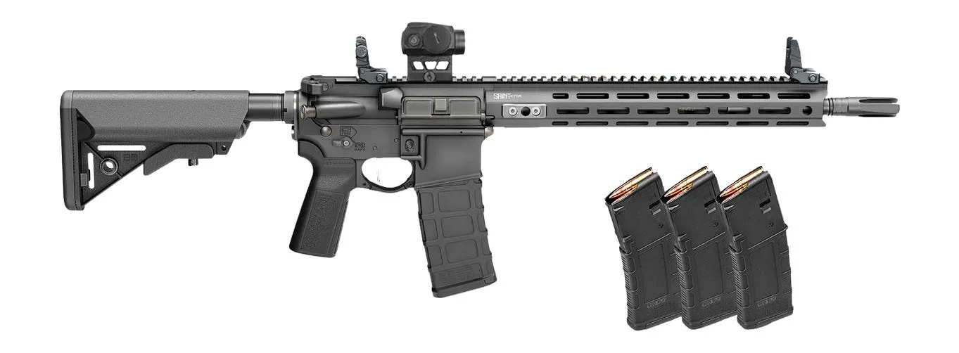 Springfield Armory Saint Victor V2 Gear Pac 5.56 14.5 P&W Barrel 30-Rounds w/ Virdian Venta 4 Mags