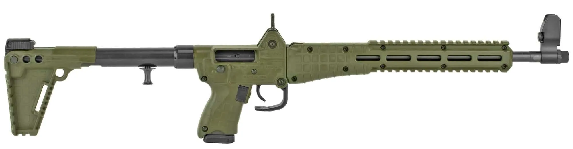 Kel-Tec Sub 2000 OD Green 9mm 16.1 Barrel 10-Rounds Accessory Rails