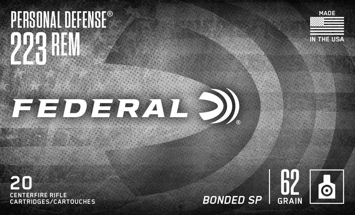 Federal Tactical Bonded .223 Rem 62 Grain 20-Rounds BSP