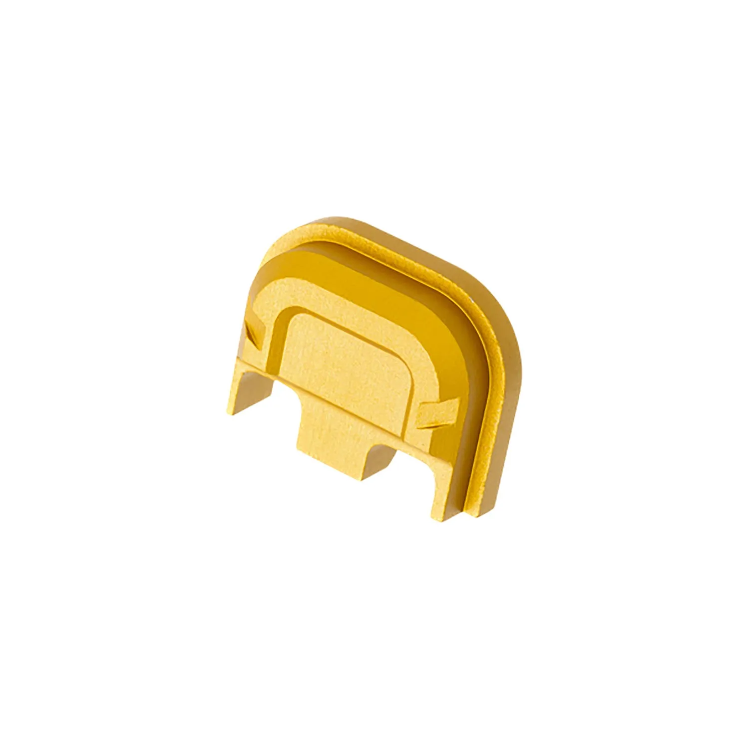 Tyrant CNC Slide Cover Plate Gold Chevron for Glock Gen5
