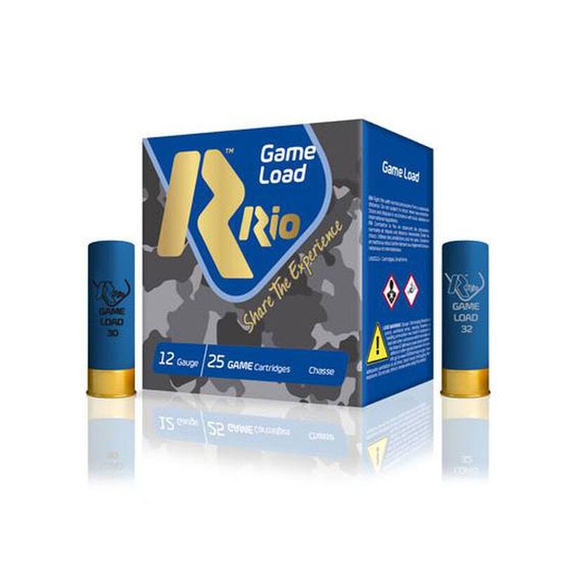 RIO Ammunition TOP GAME HIGH VELOCITY 12GA 2-3/4INCH 1-1/4OZ #6 SHOT 3-3/4DR 25 ROUNDS PER BOX