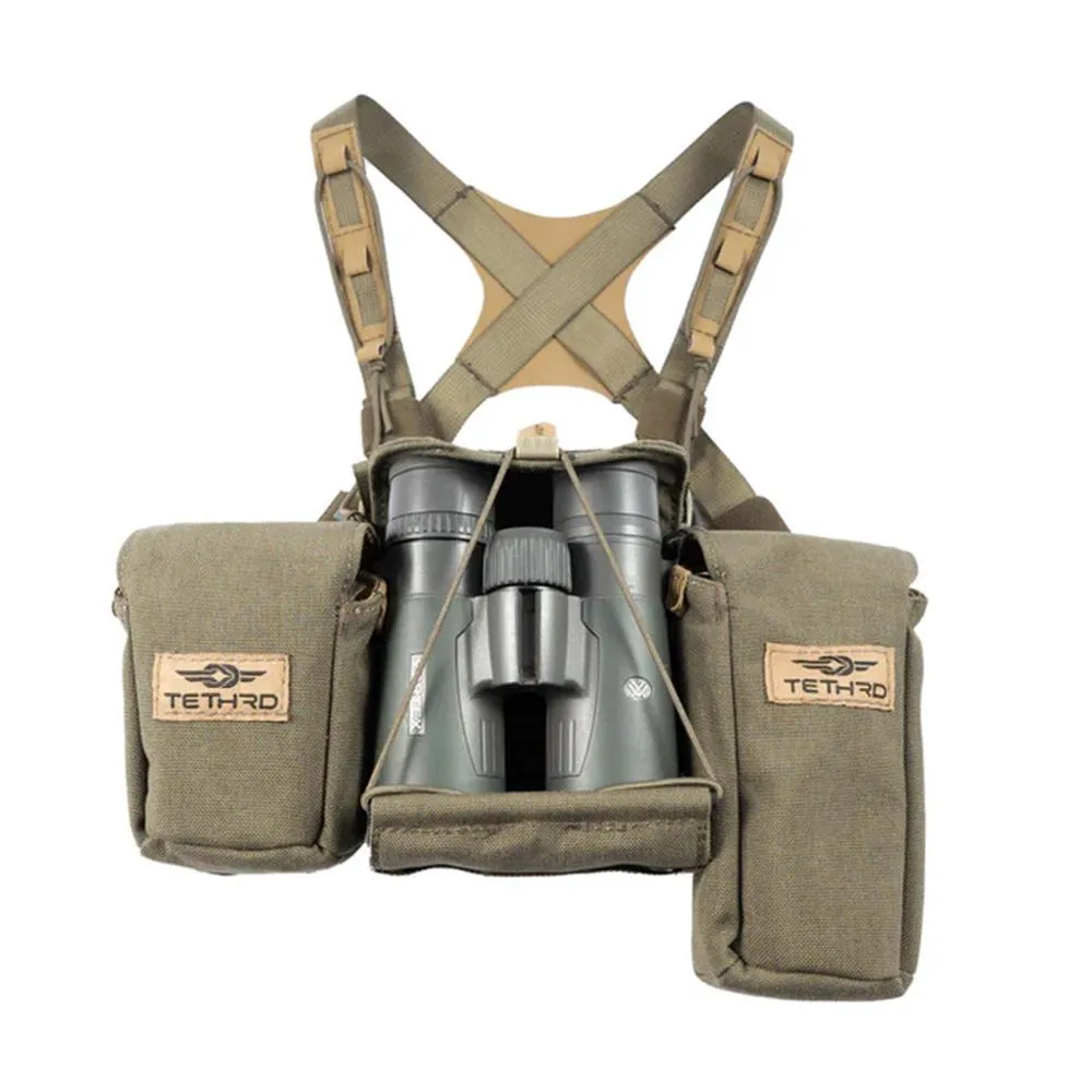 Tethrd Hybrid Bino Harness Green