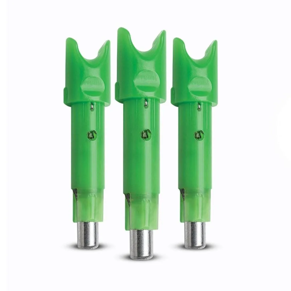 TenPoint ACU-X Snap-On Lighted Nock Green 3-Count