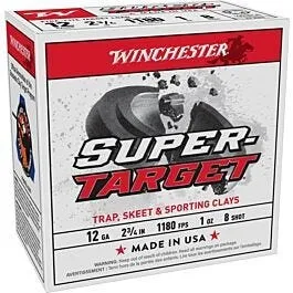 Winchester Target 12 GA-2.75 #8 Shot 1 oz 25-Rounds