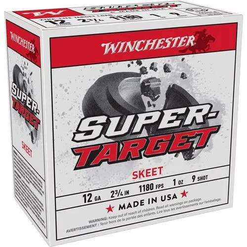 Winchester Target 12 GA-2.75 #9 Shot 1 oz 250-Rounds