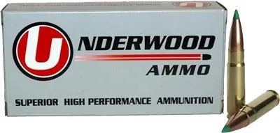 Underwood Ammo Rifle Ammunition .300 AAC Blackout 125 Grain 20-Rounds PTBT