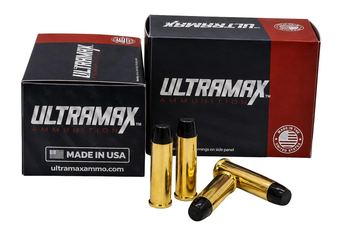 Ultramax Max +P .44 Mag 305 Grain 20-Rounds Hi-Tek Jacketed Hard Cast