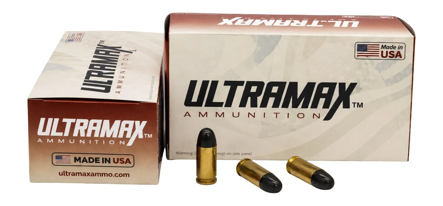 Ultramax Train & Defend and Defend .45 ACP 230 Grain 50-Rounds RN