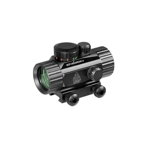 Leapers UTG SWATFORCE Red/Green Dot Sight 4 MOA Dot with Picatinny Mount