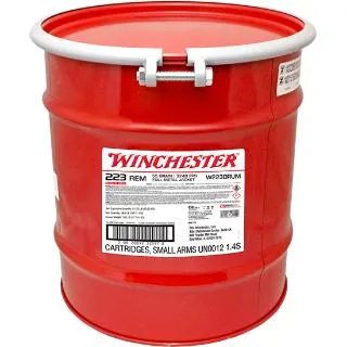 Winchester .223 Remington 55gr Full Metal Jacket 14 000/Drum
