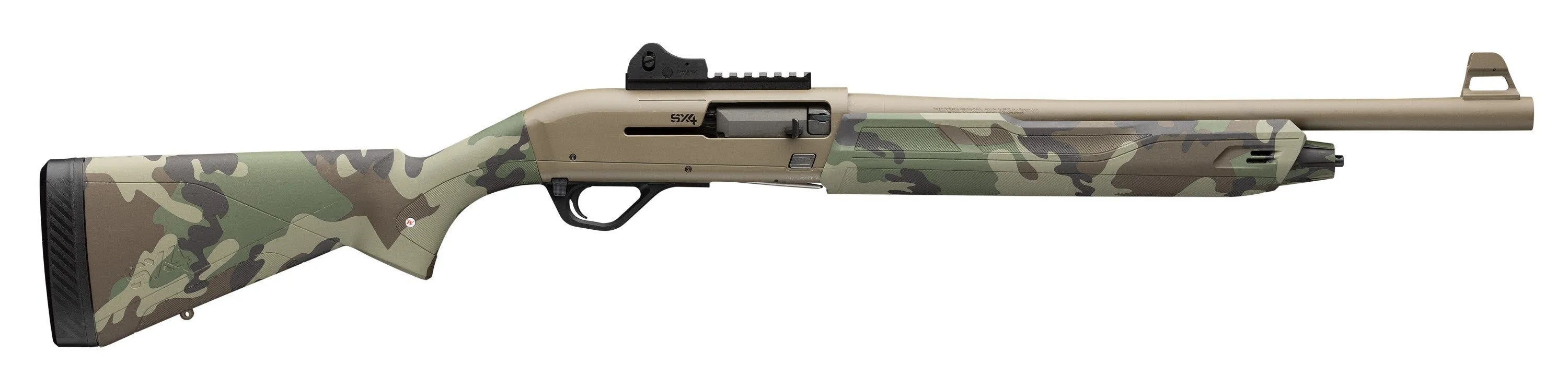 Winchester SX4 Extreme Defender Woodland 12 GA 18.5 Barrel 4-Rounds