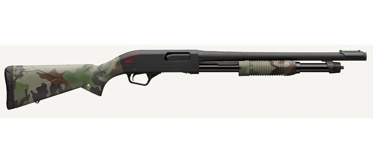 Winchester SXP Hybrid Defender Woodland 12 GA 18 Barrel 5-Rounds