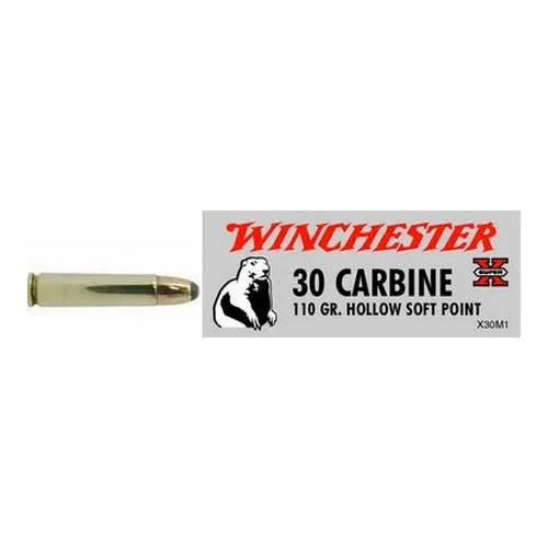 Winchester Super-X 30CARB 110GR HSP 50rds
