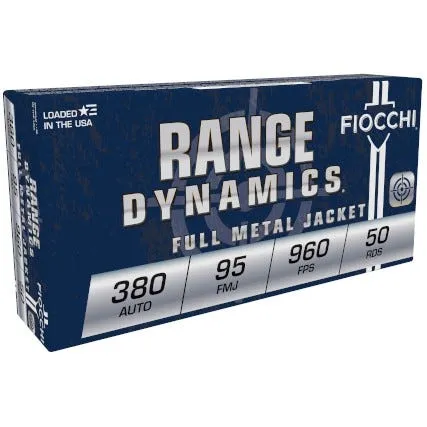 Fiocchi Shooting Dynamics .380 ACP 95 Grain 1000-Rounds FMJ