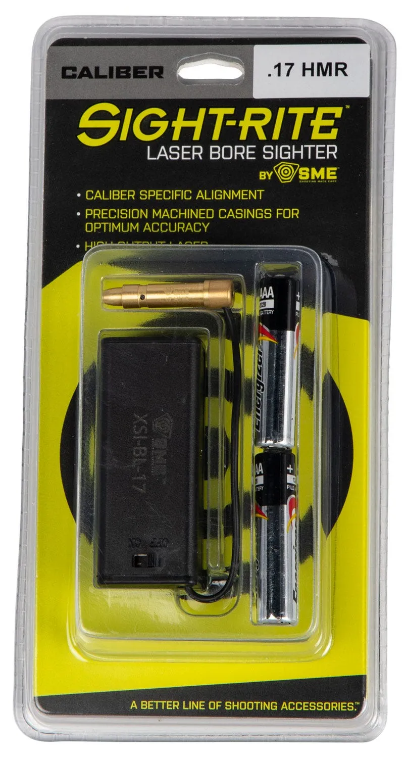 SME Sight-Rite Laser Bore Sighting System Brass .17 HMR